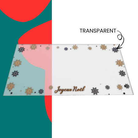 bandeja de registro de acrílico transparente