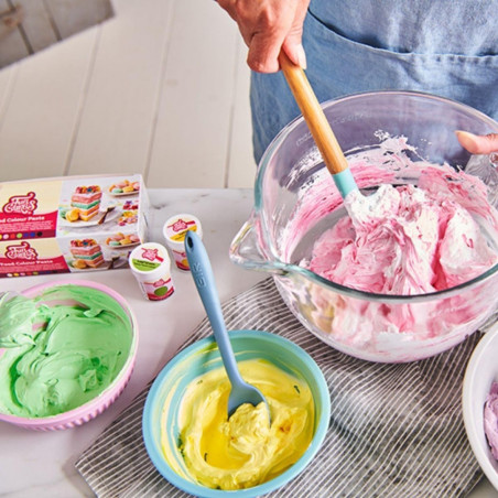 Pack de 8 colorantes alimentarios en gel Funcakes