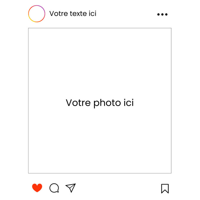 Foto comestible A4 Facebook