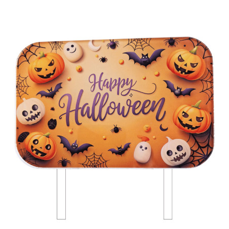 feliz adorno de pastel de halloween