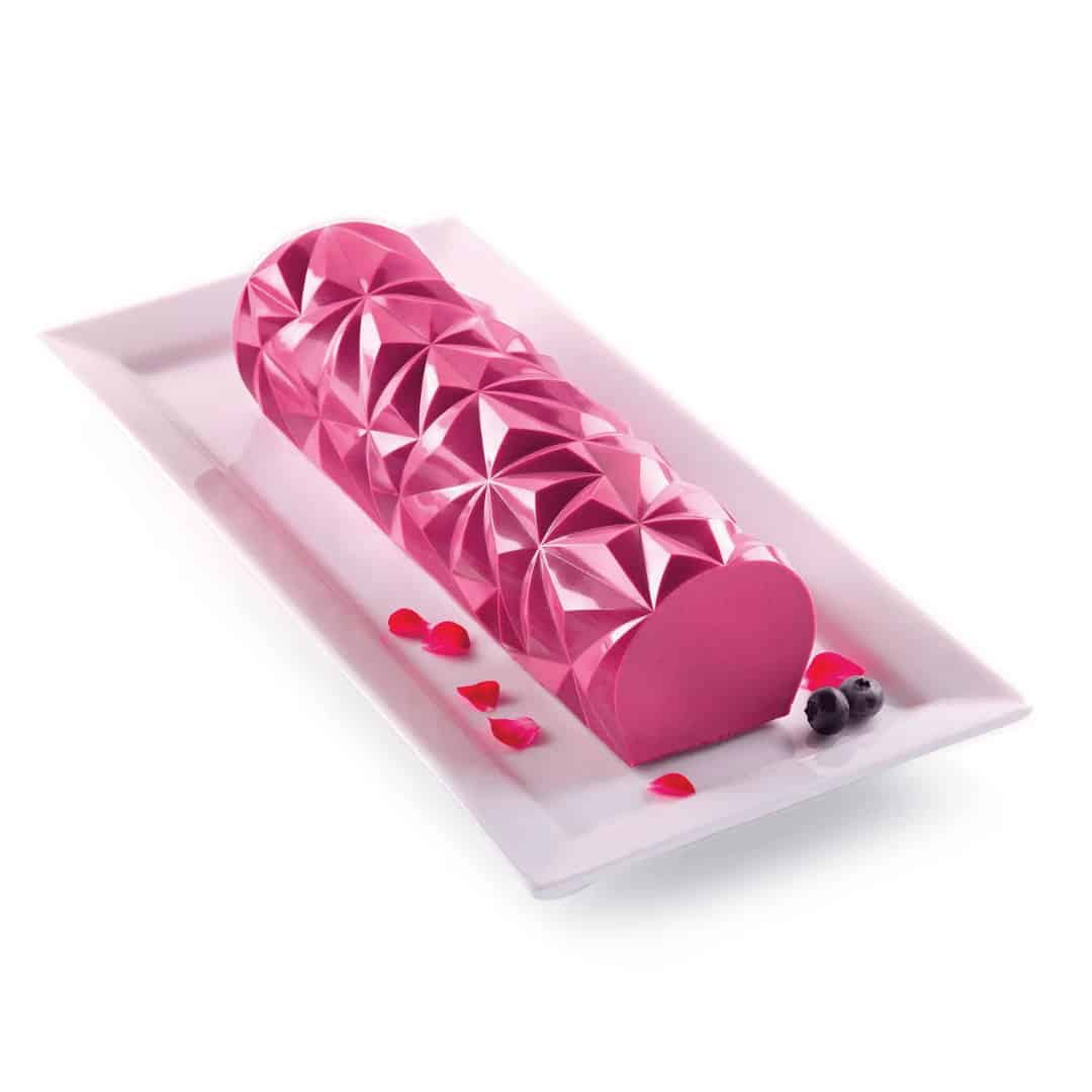 Juego de moldes para troncos Silikomart Diamond