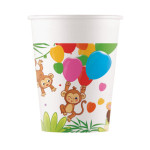 taza de cumpleaños de la selva