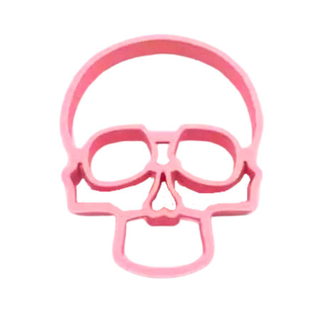 Cortador de galletas especial calavera de Halloween
