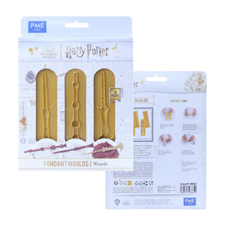 embalaje molde de modelado de varita de harry potter