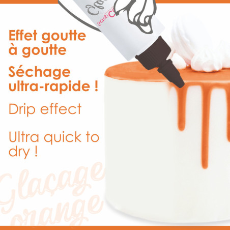 use glaseado de pastel de naranja