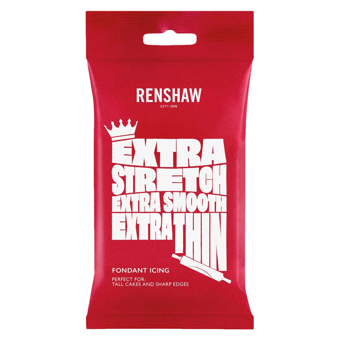 Pasta de azúcar tropical EXTRA renshaw 1kg - Negro/Blanco/Rojo