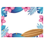 foto comestible A4 hawaii