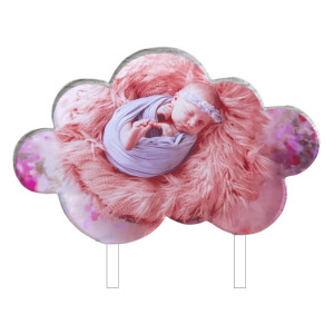 Topper de pastel de nube para personalizar
