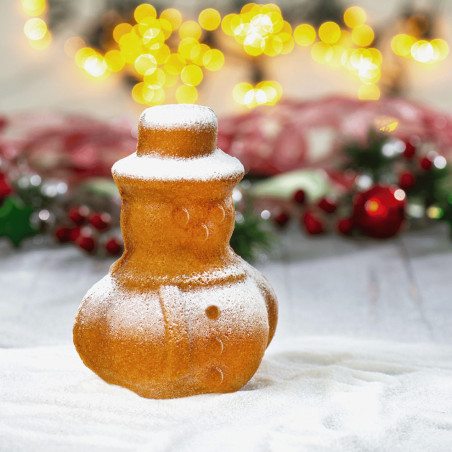 muñeco de nieve 3d