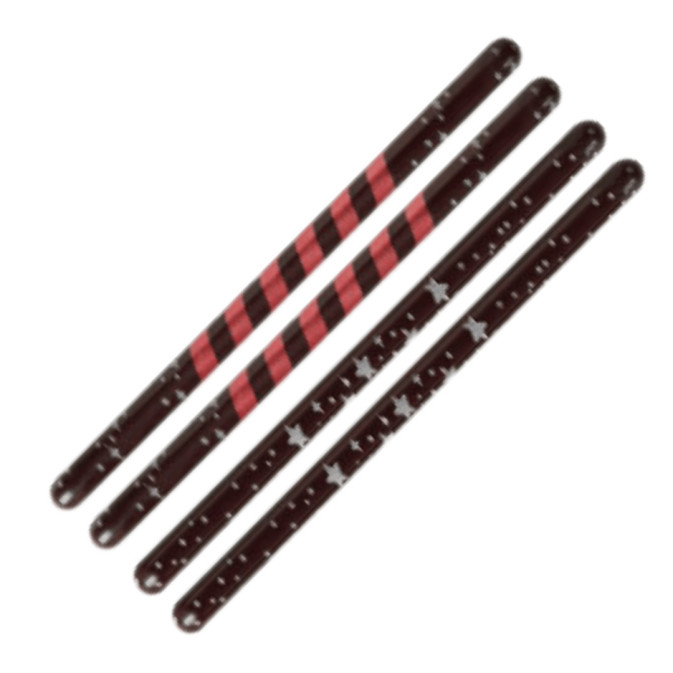 Palitos de chocolate navideños