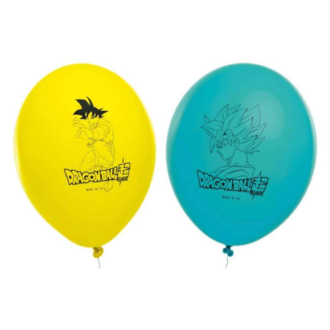 6 globos de látex Dragon Ball