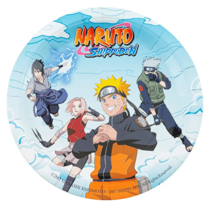 8 platos de cumpleaños de Naruto