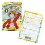 8 invitaciones de cumpleaños de One Piece