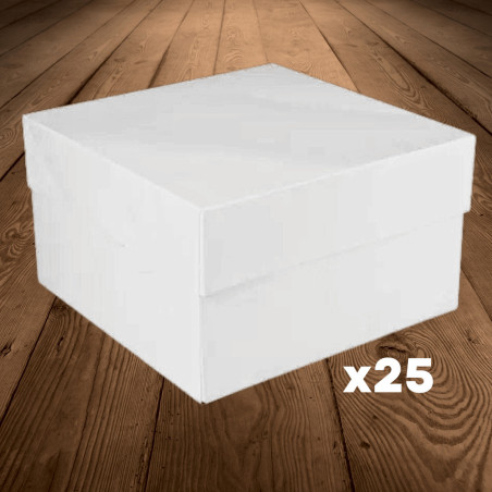 Paquete de 25 cajas para tartas Alt. 15 cm - Tu elección