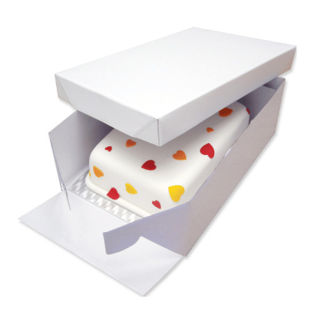 Caja para tarta + Tabla para tarta 33 x 22,8 cm