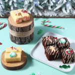 decoraciones en pastel de navidad