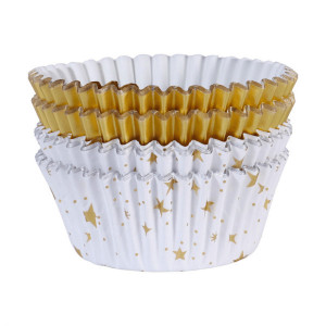 60 estuches para cupcakes de invierno