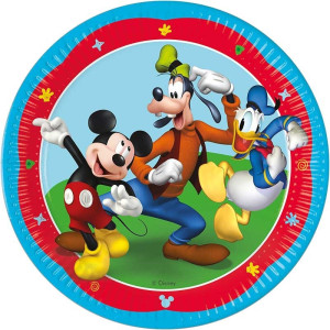 8 platos de Mickey