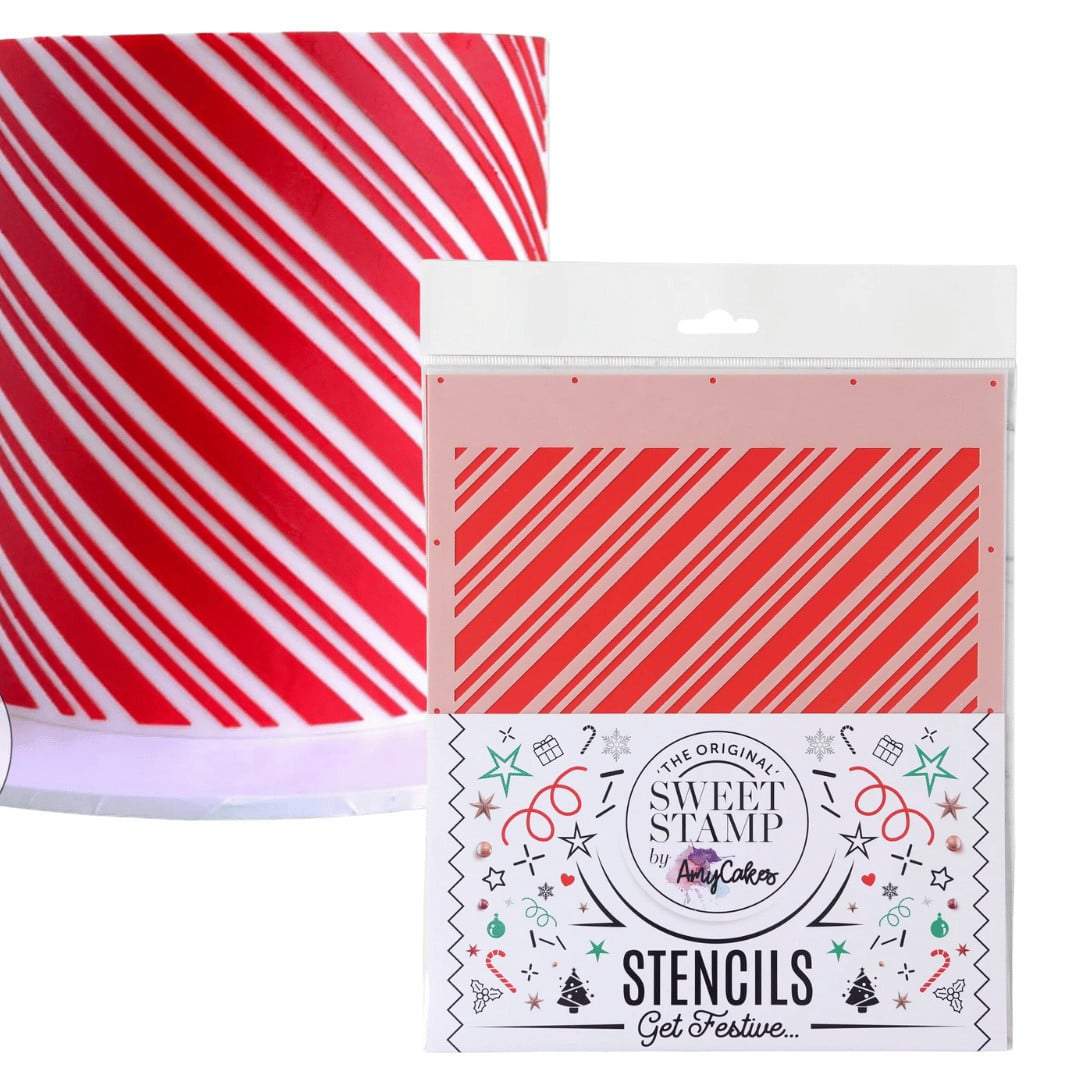 Plantilla de tiras de caramelo SweetStamp