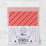 Hoja de plantilla SweetStamp tira de caramelo