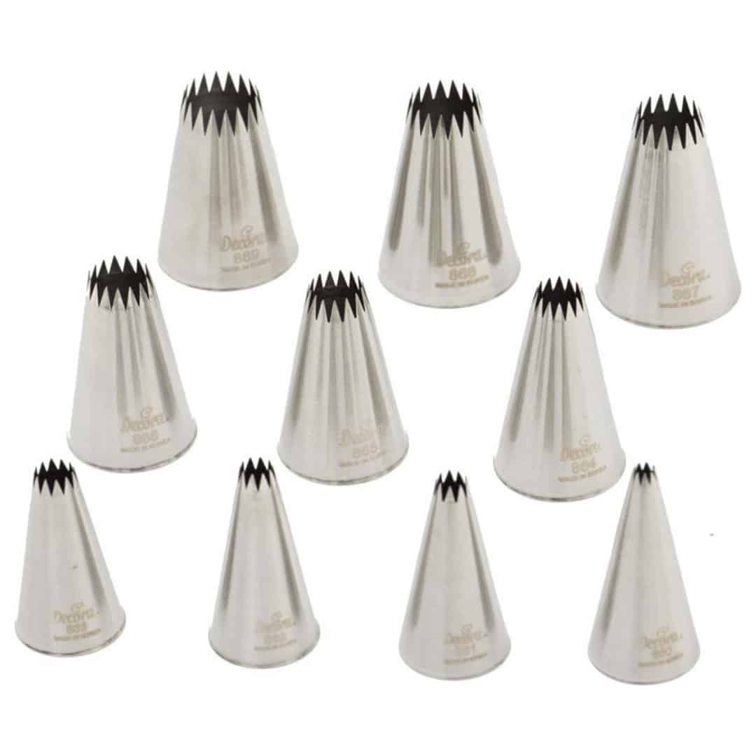 Kit de 10 enchufes estrella francesa