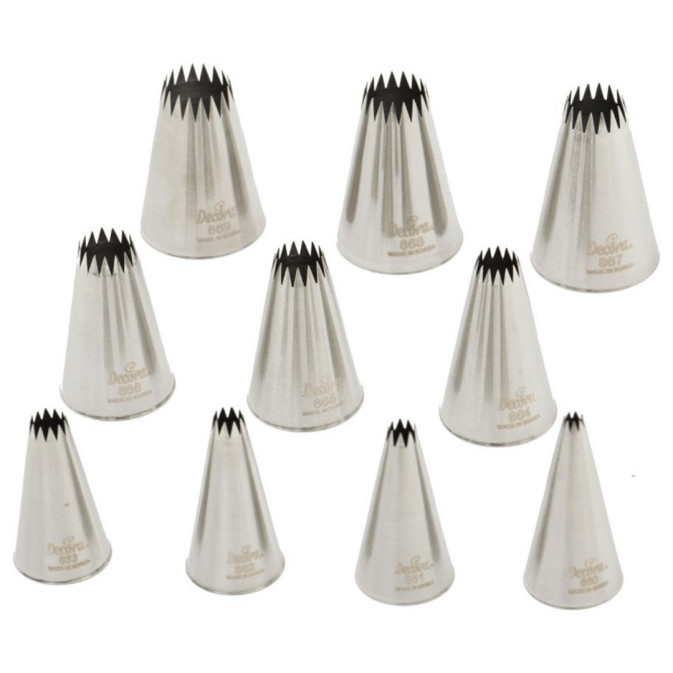 Kit de 10 enchufes estrella francesa