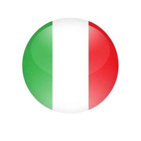 disco-de-azúcar-bandera-italiana