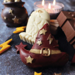 chocolate con molde de silicona mago