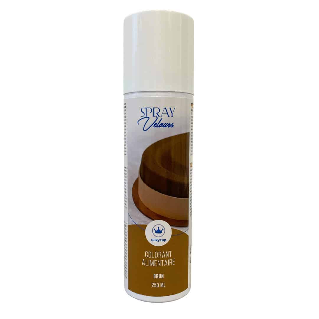 spray efecto terciopelo marrón 250ml