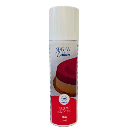 spray efecto terciopelo rojo 250ml
