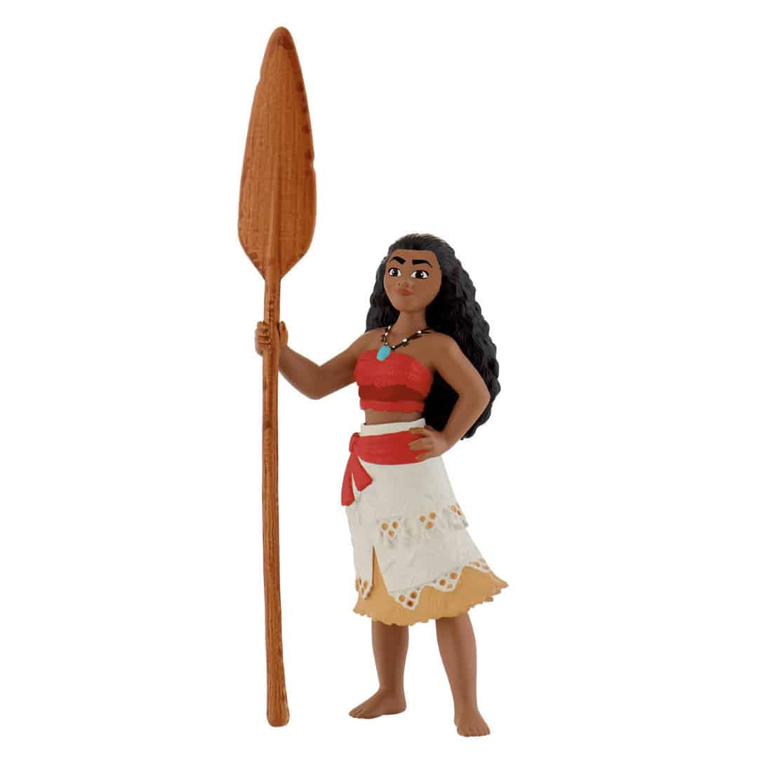 Figura Moana para decoración de tartas.