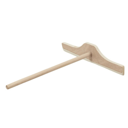 Rastrillo de panqueques de madera