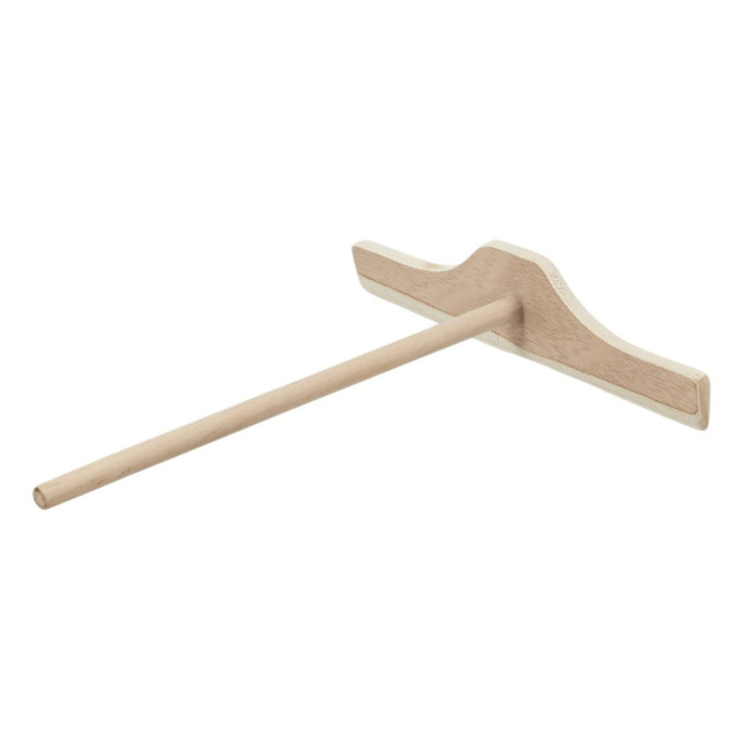 Rastrillo de panqueques de madera