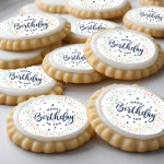 12 discos para cupcakes de feliz cumpleaños
