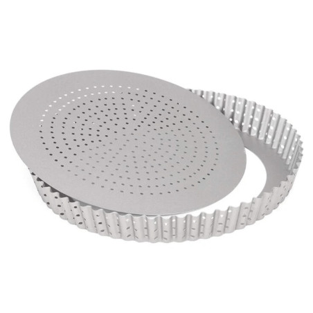 Molde para tarta perforado con base extraíble