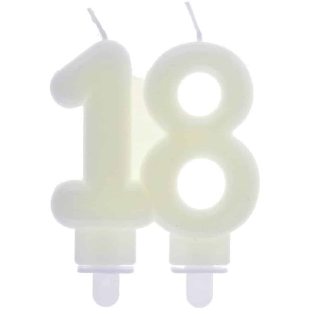 vela fosforescente del 18 cumpleaños
