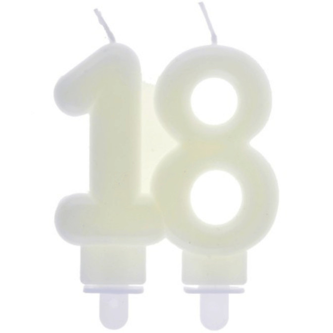 vela fosforescente del 18 cumpleaños