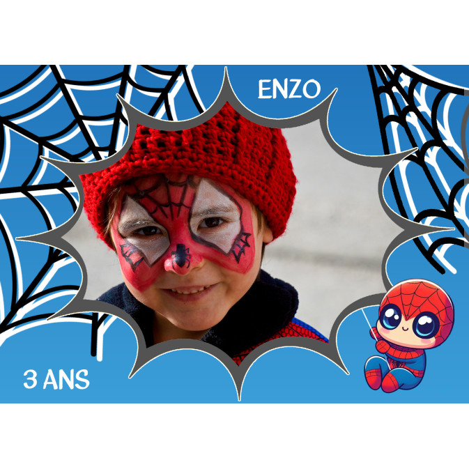 Fotografía comestible de araña a bajo precio: ¡formato A4!