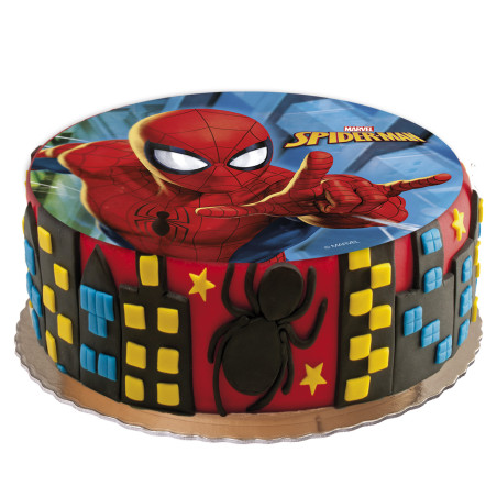 Pastel de cumpleaños de Spiderman