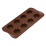 Molde de silicona con forma de flores para bombones - Silikomart