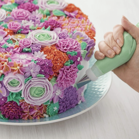 Boquilla para repostería Wilton n.° 67 de acero inoxidable