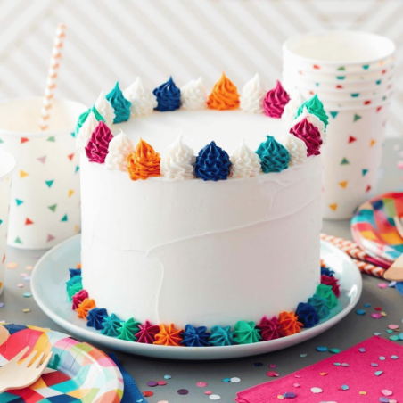 diseño de pastel decorado