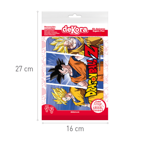 Hoja de azúcar de Dragon Ball Z (tamaño grande)