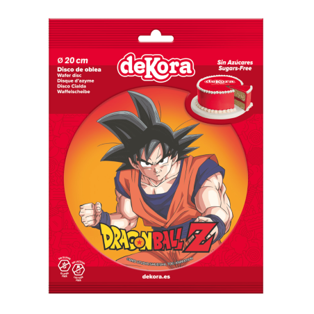 Disco de azúcar Son Goku packaging