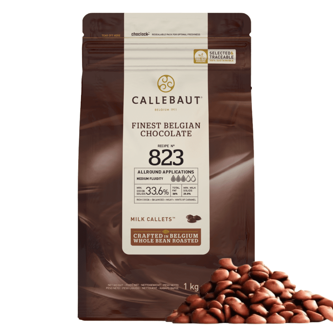 Chocolate con leche en guijarros Caillebaut | Equipos e ingredientes de pastelería.