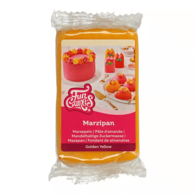 Pasta de almendras amarillas Funcakes 250 gr