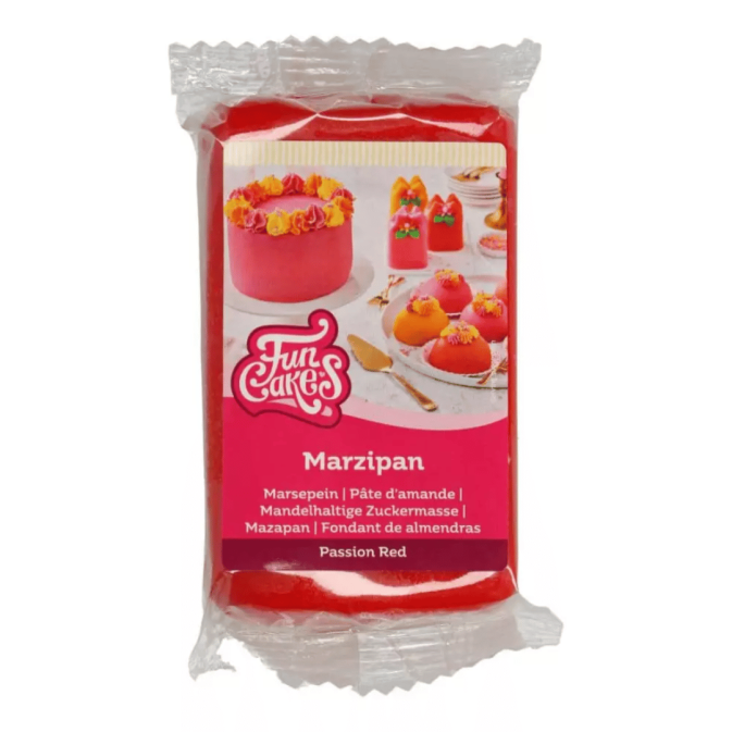 Pasta de almendras Red Funcakes 250 g