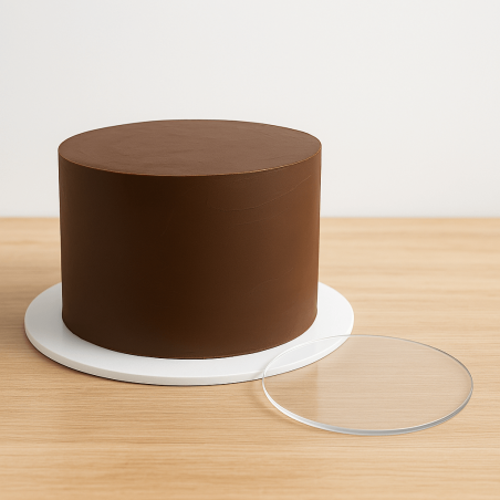 Disco de ganache acrílico en un juego de 2 - tamaño de su elección