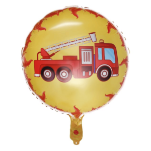 Globo de aluminio de bombero de 45 cm de diámetro