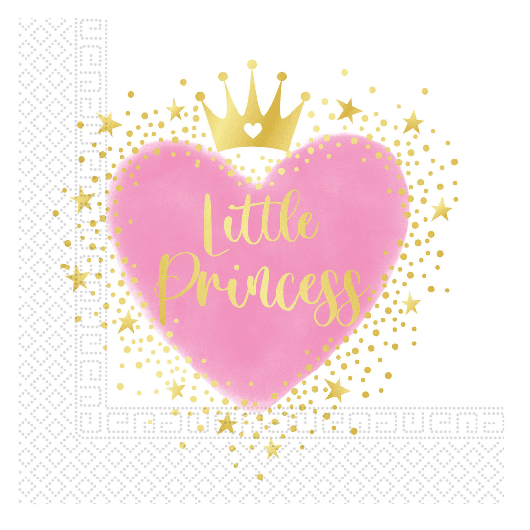 Servilletas Mi Pequeña Princesa 33x33 cm